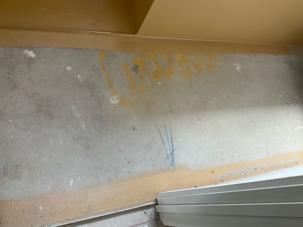 Waterproofing incomplete in a bathroom, Pakenham East